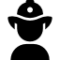 Firefighter Silhouette